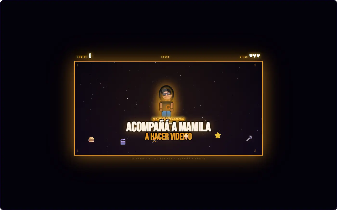 El Carro · mini-juego Mamila
