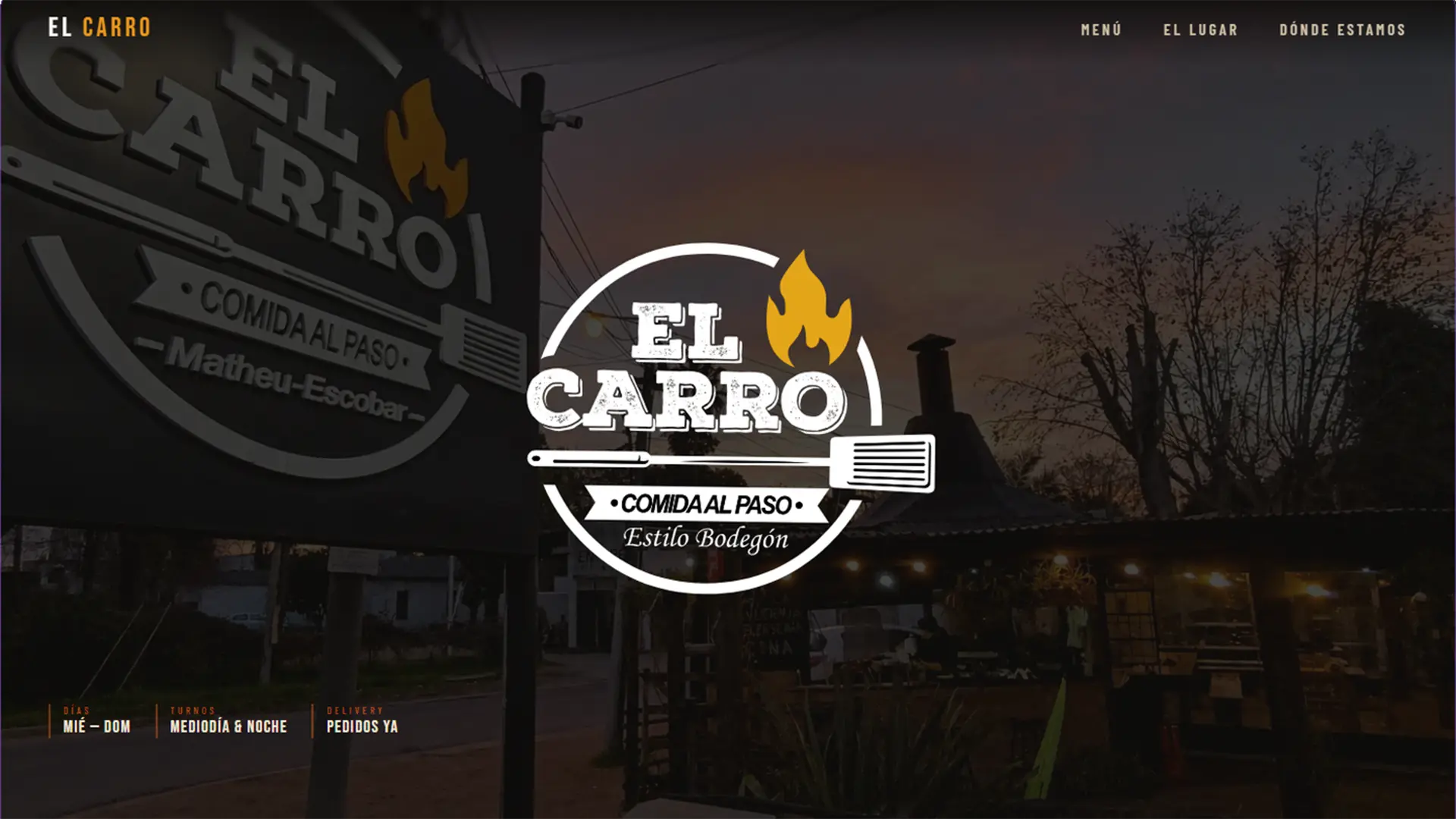 El Carro · web del local
